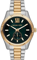  Shop Authentic Michael Kors Lexington Quartz Green Dial Two Tone Steel Strap Watch For Men - MK9063 - Luxxuri