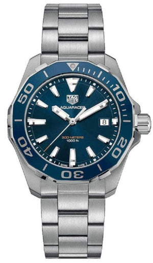  Shop Authentic Tag Heuer Aquaracer Blue Dial Watch for Men - WAY111C.BA0928 - Luxxuri