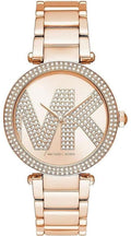  Shop Authentic Michael Kors Parker Quartz Rose Gold Dial Rose Gold Steel Strap Watch For Women - MK6660 - Luxxuri