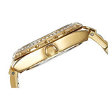  Shop Authentic Guess Viva Diamonds Gold Dial Gold Steel Strap Watch for Women - W0111L2 - Luxxuri