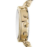  Shop Authentic Michael Kors Parker Chronograph Green Dial Gold Steel Strap Watch for Women - MK6263 - Luxxuri