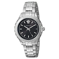  Shop Authentic Versace Hellenyium Black Dial Silver Steel Strap Watch for Women - V12020015 - Luxxuri