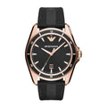  Shop Authentic Emporio Armani Sport Quartz Black Dial Black Rubber Strap Watch For Men - AR11101 - Luxxuri