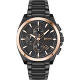  Shop Authentic Hugo Boss Grandmaster Black Dial Black Steel Strap Watch for Men  - 1513885 - Luxxuri