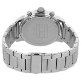  Shop Authentic Tommy Hilfiger Jake Chronograph Black Dial Silver Steel Strap Watch for Men - 1791234 - Luxxuri