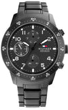  Shop Authentic Tommy Hilfiger Jimmy Chronograph Grey Dial Grey Steel Strap Watch For Men - 1791951 - Luxxuri