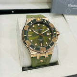  Shop Authentic Maurice Lacroix Aikon Venturer Bronze Dial Green Rubber Strap Watch For Men - AI6058-BRZ01-630-1 - Luxxuri