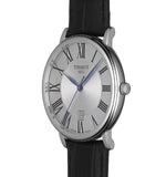  Shop Authentic Tissot Carson Premium Silver Dial Black Leather Strap Watch For Men - T122.410.16.033.00 - Luxxuri