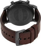  Shop Authentic Emporio Armani Classic Chronograph Black Dial Brown Leather Strap Watch For Men - AR1919 - Luxxuri