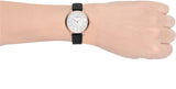  Shop Authentic Emporio Armani Kappa Mother of Pearl Dial Black Leather Strap Watch For Women - AR80011 - Luxxuri
