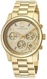  Shop Authentic Michael Kors Runway Gold Dial Gold Stainless Steel Strap Watch for Women - MK5055 - Luxxuri