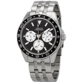  Shop Authentic Guess Odyssey Black Dial Silver Steel Strap Watch For Men - W1107G1 - Luxxuri