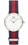  Shop Authentic Daniel Wellington Classy Oxford White Dial Two Tone Nylon Strap Watch For Women - DW00100072 - Luxxuri