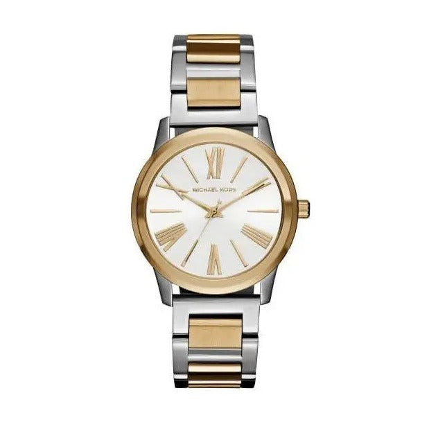  Shop Authentic Michael Kors Hartman Quartz White Dial Two Tone Steel Strap Watch For Women - MK3521 - Luxxuri