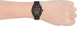  Shop Authentic Fossil Machine Chronograph Black Dial Black Steel Strap Watch for Men - FS4682 - Luxxuri
