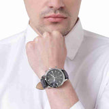  Shop Authentic Fossil Townsman Multifunction Black Dial Black Leather Strap Watch for Men - FS5396 - Luxxuri