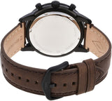  Shop Authentic Fossil Townsman Chronograph Black Dial Brown Leather Strap Watch for Men - FS5437 - Luxxuri