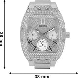  Shop Authentic Guess Raven Diamonds Silver Dial Silver Steel Strap Watch for Women - GW0104L1 - Luxxuri
