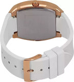  Shop Authentic Guess Raven Diamonds Rose Gold Dial White Silicone Strap Watch for Women - GW0105L3 - Luxxuri