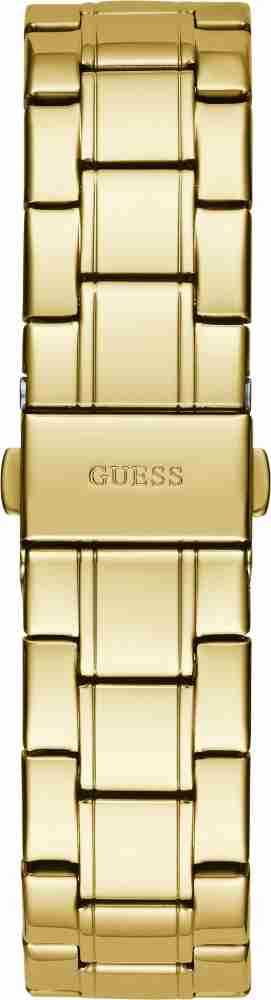  Shop Authentic Guess Night Life Diamonds Black Dial Gold Steel Strap Watch for Women - GW0405L2 - Luxxuri