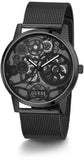  Shop Authentic Guess Gadget Black Dial Black Mesh Bracelet Watch for Men - GW0538G3 - Luxxuri