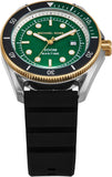  Shop Authentic Michael Kors Maritime Analog Green Dial Black Silicone Strap Watch for Men - MK9158 - Luxxuri