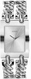 Shop Authentic Guess Mod Heavy Metal Silver Dial Silver Steel Strap Watch For Women - W1117L1 - Luxxuri