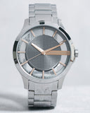  Shop Authentic Armani Exchange Hampton Chronograph Skeleton Black Dial Silver Steel Strap Watch For Men - AX2199 - Luxxuri
