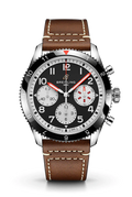  Shop Authentic Breitling Avi Chronograph 42 Mosquito Black Dial Brown Leather Strap Watch for Men - Y233801A1B1X1 - Luxxuri