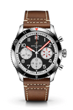  Shop Authentic Breitling Avi Chronograph 42 Mosquito Black Dial Brown Leather Strap Watch for Men - Y233801A1B1X1 - Luxxuri