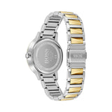  Shop Authentic Hugo Boss Signature Silver Dial Two Tone Steel Strap Watch for Women - 1502568 - Luxxuri
