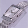  Shop Authentic Calvin Klein Mark Silver Dial Silver Mesh Bracelet Watch for Women - K3R23126 - Luxxuri