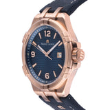  Shop Authentic Maurice Lacroix Aikon Limited Edition Blue Dial Blue Leather Strap Watch For Men - AI6008-BRZ01-420-1 - Luxxuri