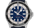  Shop Authentic Breitling Superocean Automatic 44 Blue Dial Blue Rubber Strap Watch for Men - A17376211C1S1 - Luxxuri
