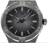  Shop Authentic Maurice Lacroix Aikon Automatic Gunmetal Dial Black Rubber Strap Watch For Men - AI6008-PVB00-330-2 - Luxxuri