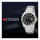  Shop Authentic Citizen Eco Drive Urban Black Dial Silver Stainless Steel Watch For Men - AW0020-59EB - Luxxuri