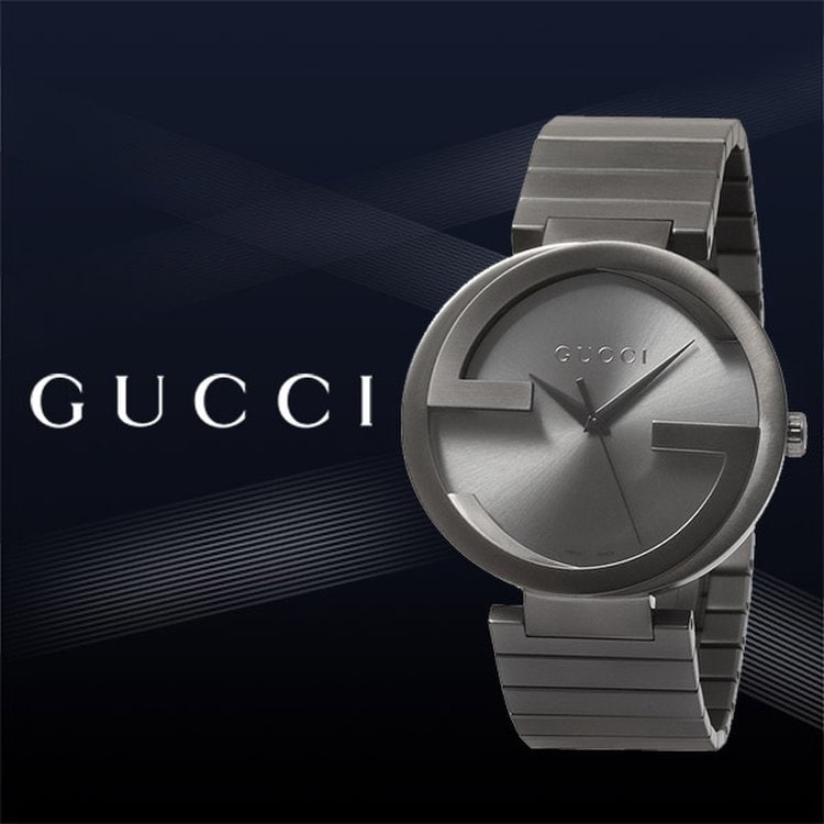  Shop Authentic Gucci G Interlocking Quartz Grey Dial Grey Steel Strap Watch For Men - YA133210 - Luxxuri