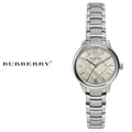  Shop Authentic Burberry The Classic Silver Dial Silver Steel Strap Watch for Women - BU10108 - Luxxuri