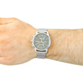  Shop Authentic Hugo Boss Jet Chronograph Grey Dial Silver Mesh Bracelet Watch for Men - 1513440 - Luxxuri