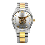  Shop Authentic Gucci G Timeless Silver Dial Two Tone Steel Strap Watch For Women - YA1264074 - Luxxuri