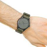  Shop Authentic Calvin Klein Tone Green Dial Green NATO Strap Watch for Men - K7K514WL - Luxxuri