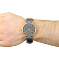  Shop Authentic Calvin Klein Even Grey Dial Grey NATO Strap Watch for Men - K7B216P3 - Luxxuri