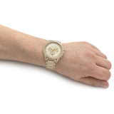 Shop Authentic Armani Exchange Drexler Chronograph Gold Dial Gold Steel Strap Watch For Men - AX2602 - Luxxuri