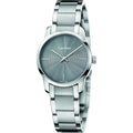  Shop Authentic Calvin Klein City Grey Dial Silver Steel Strap Watch for Women - K2G23144 - Luxxuri