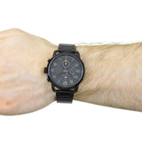  Shop Authentic Tommy Hilfiger Briggs Black Dial Black Steel Strap Watch for Men  - 1791423 - Luxxuri