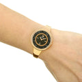  Shop Authentic Swarovski Crystalline Pure Black Dial Rose Gold Steel Strap Watch for Women - 5295334 - Luxxuri