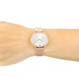  Shop Authentic Emporio Armani Kappa Rose Gold & White Dial Beige Nude Leather Strap Watch For Women - AR2510 - Luxxuri