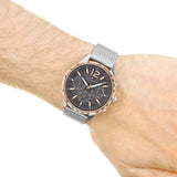  Shop Authentic Tommy Hilfiger Gavin Chronograph Quartz Grey Dial Silver Mesh Bracelet Watch for Men - 1791466 - Luxxuri