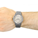 Shop Authentic Emporio Armani Renato Quartz Grey Dial Grey Steel Strap Watch For Men - AR11120 - Luxxuri