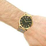  Shop Authentic Guess Richmond Quartz Black Dial Two Tone Mesh Bracelet Watch For Women - W1179G2 - Luxxuri